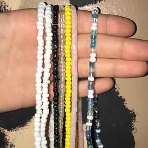 Seed bead chokers